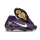 Nike Air Zoom Mercurial Superfly X Elite FG MBAPPÉ Violet Grandiose Ivoire Pâle