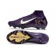 Nike Air Zoom Mercurial Superfly X Elite FG MBAPPÉ Violet Grandiose Ivoire Pâle