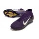 Nike Air Zoom Mercurial Superfly X Elite FG MBAPPÉ Violet Grandiose Ivoire Pâle
