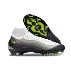 Nike Air Zoom Mercurial Superfly X Elite FG X AM95 SE Noir Jaune Néon Anthracite Graphite Cl