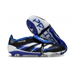 Crampons adidas Predator Elite FT FG Noir Bleu Blanc