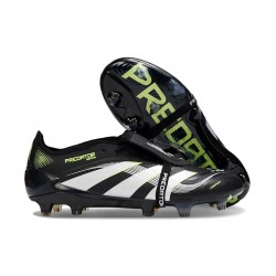 Crampons adidas Predator Elite FT FG Noir Blanc