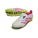 Crampons adidas Predator Elite FT FG Blanc Rose Lucide Citron Lucide