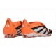 Crampons adidas Predator Elite FT FG Noir Blanc Orange
