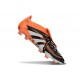Crampons adidas Predator Elite FT FG Noir Blanc Orange
