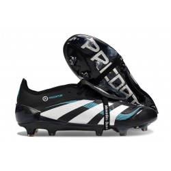 Crampons adidas Predator Elite FT FG Noir Blanc Bleu