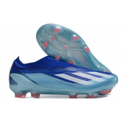 Chaussures adidas X 19+ FG Bleu Cyan Noir