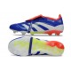Crampons adidas Predator Elite FT FG Bleu Rouge Blanc