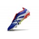 Crampons adidas Predator Elite FT FG Bleu Rouge Blanc
