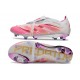 adidas Predator Elite Foldover Tongue FG Rose Blanc