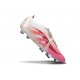 adidas Predator Elite Foldover Tongue FG Rose Blanc