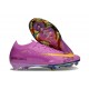 Nike Air Zoom Mercurial Vapor 16 Elite FG Violet Jaune
