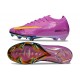 Nike Air Zoom Mercurial Vapor 16 Elite FG Violet Jaune