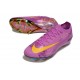 Nike Air Zoom Mercurial Vapor 16 Elite FG Violet Jaune
