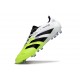 adidas Predator Elite FG Neuf Blanc Noir Citron Lucid