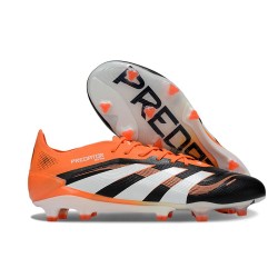 adidas Predator Elite FG Neuf Noir Blanc Orange