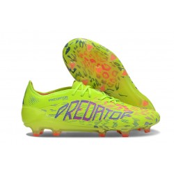 adidas Predator Elite FG Neuf Jaune Rose