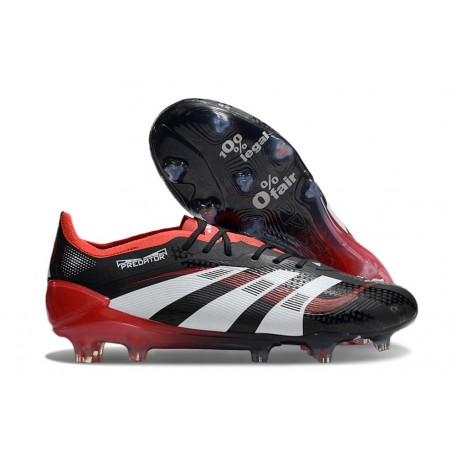 adidas Predator Elite FG Neuf Noir Blanc Rouge