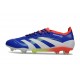 adidas Predator Elite FG Neuf Bleu Lucide Blanc Ftwr Rouge Solaire