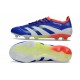 adidas Predator Elite FG Neuf Bleu Lucide Blanc Ftwr Rouge Solaire