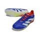 adidas Predator Elite FG Neuf Bleu Lucide Blanc Ftwr Rouge Solaire