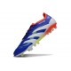 adidas Predator Elite FG Neuf Bleu Lucide Blanc Ftwr Rouge Solaire