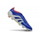 adidas Predator Elite FG Neuf Bleu Lucide Blanc Ftwr Rouge Solaire