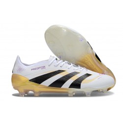 adidas Predator Elite FG Neuf Blanc Ftwr Or Métallique
