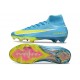 Nike Zoom Mercurial Superfly 10 Elite FG Bleu Jaune
