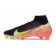 Nike Zoom Mercurial Superfly 10 Elite FG Noir Jaune Rouge