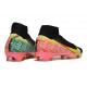 Nike Zoom Mercurial Superfly 10 Elite FG Noir Jaune Rouge