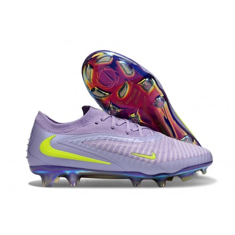 Nike Phantom 6 Low Elite FG Violet Jaune