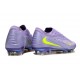Nike Phantom 6 Low Elite FG Violet Jaune