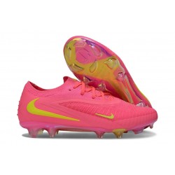 Nike Phantom 6 Low Elite FG Rose Jaune