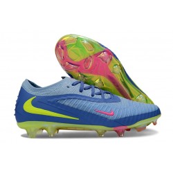 Nike Phantom 6 Low Elite FG Bleu Jaune