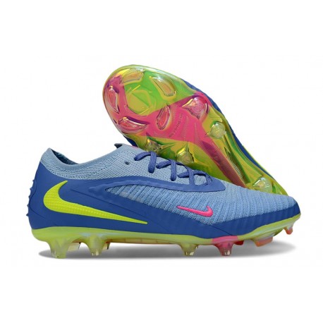 Nike Phantom 6 Low Elite FG Bleu Jaune