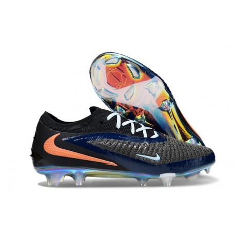 Nike Phantom 6 Low Elite FG Noir Orange