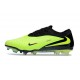 Nike Phantom 6 Low Elite FG Vert Noir
