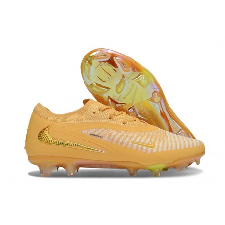 Nike Phantom 6 Low Elite FG Jaune Or