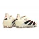 Crampons adidas Predator Elite 25 LL FG Blanc Cassé Noir Rubis Pur