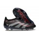 Crampons adidas Predator Elite 25 LL FG Noir Gris Quatre Rouge Lucide