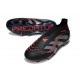 Crampons adidas Predator Elite 25 LL FG Noir Gris Quatre Rouge Lucide