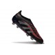 Crampons adidas Predator Elite 25 LL FG Noir Gris Quatre Rouge Lucide