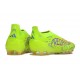 Crampons adidas Predator Elite 25 LL FG Citron Lucide Rose Bleu Fusion