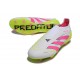 Crampons adidas Predator Elite 25 LL FG Blanc Rose Lucide Citron Lucide