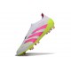Crampons adidas Predator Elite 25 LL FG Blanc Rose Lucide Citron Lucide