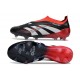Crampons adidas Predator Elite 25 LL FG X MOMENTS Noir Blanc Rouge Vif