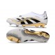 Crampons adidas Predator Elite 25 LL FG Blanc Ftwr Or Métallique