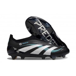 Crampons adidas Predator Elite 25 LL FG Noir Blanc Bleu