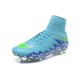 Nouveau Cramons Nike HyperVenom Phantom 2 FG Bleu Vert Blanc